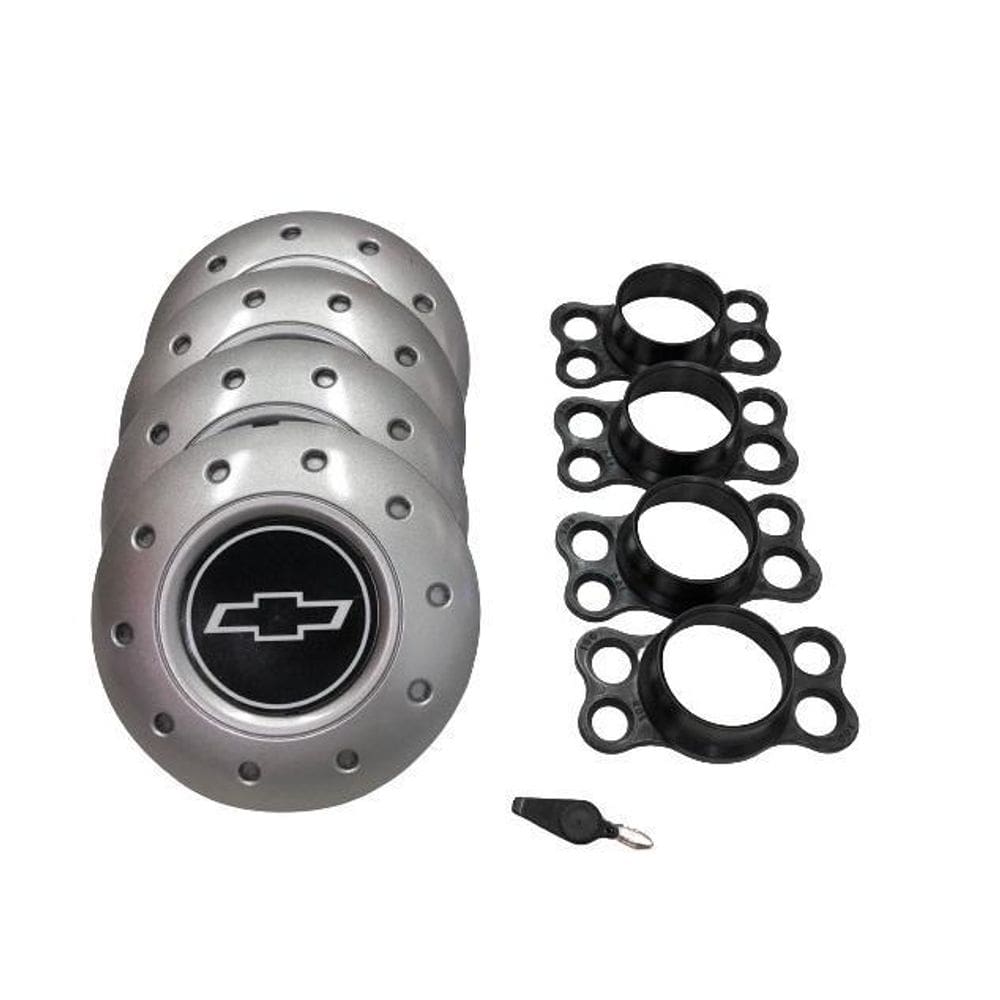 Calotas miollo gm agile aro 14 2009/2017 estilo amarok prata