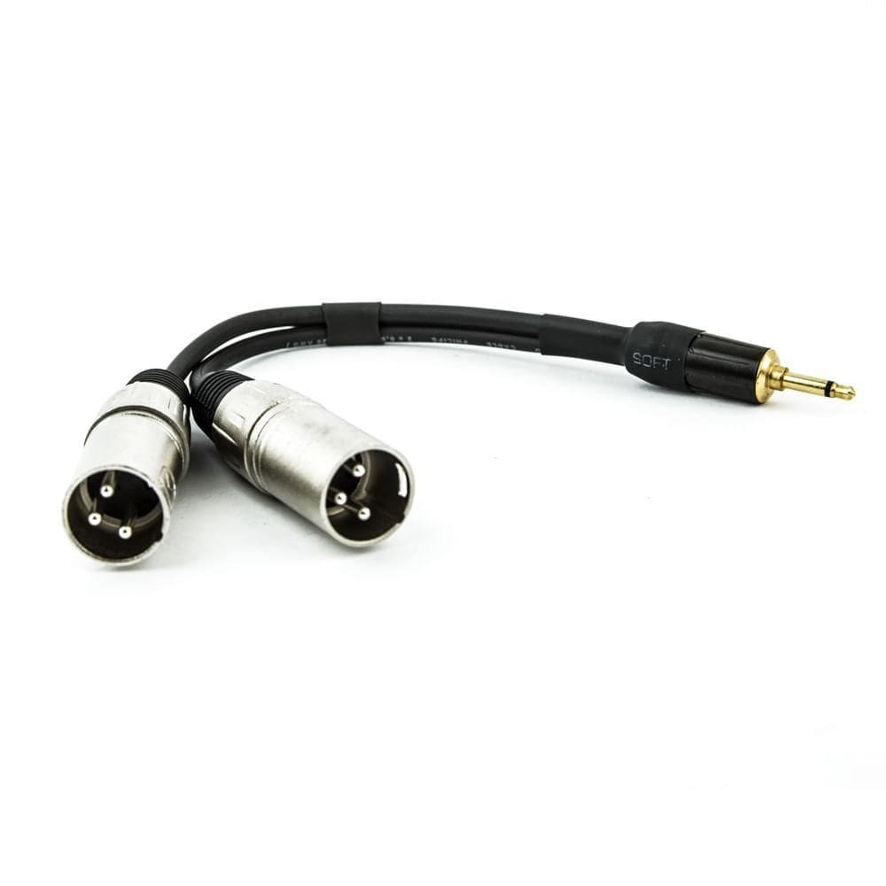 Cabo p2 mono para 2 xlr macho 10 metros