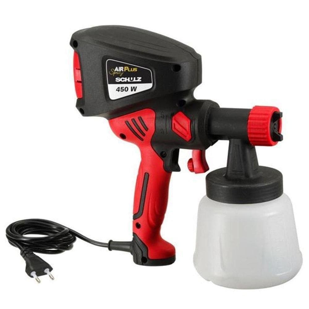 Ferramenta de aplicação pulverizadora schulz air plus spray 127v 450w