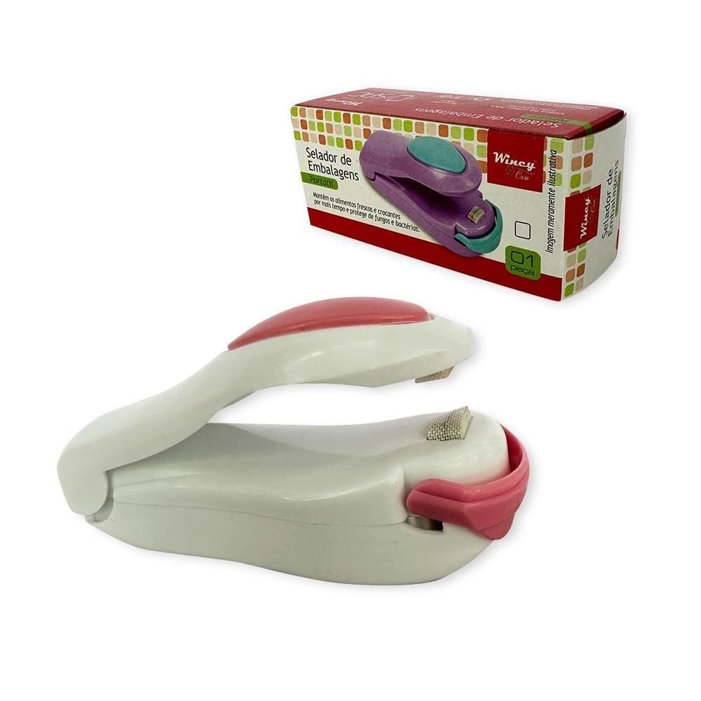 Mini seladora de embalagem plástica portátil manual