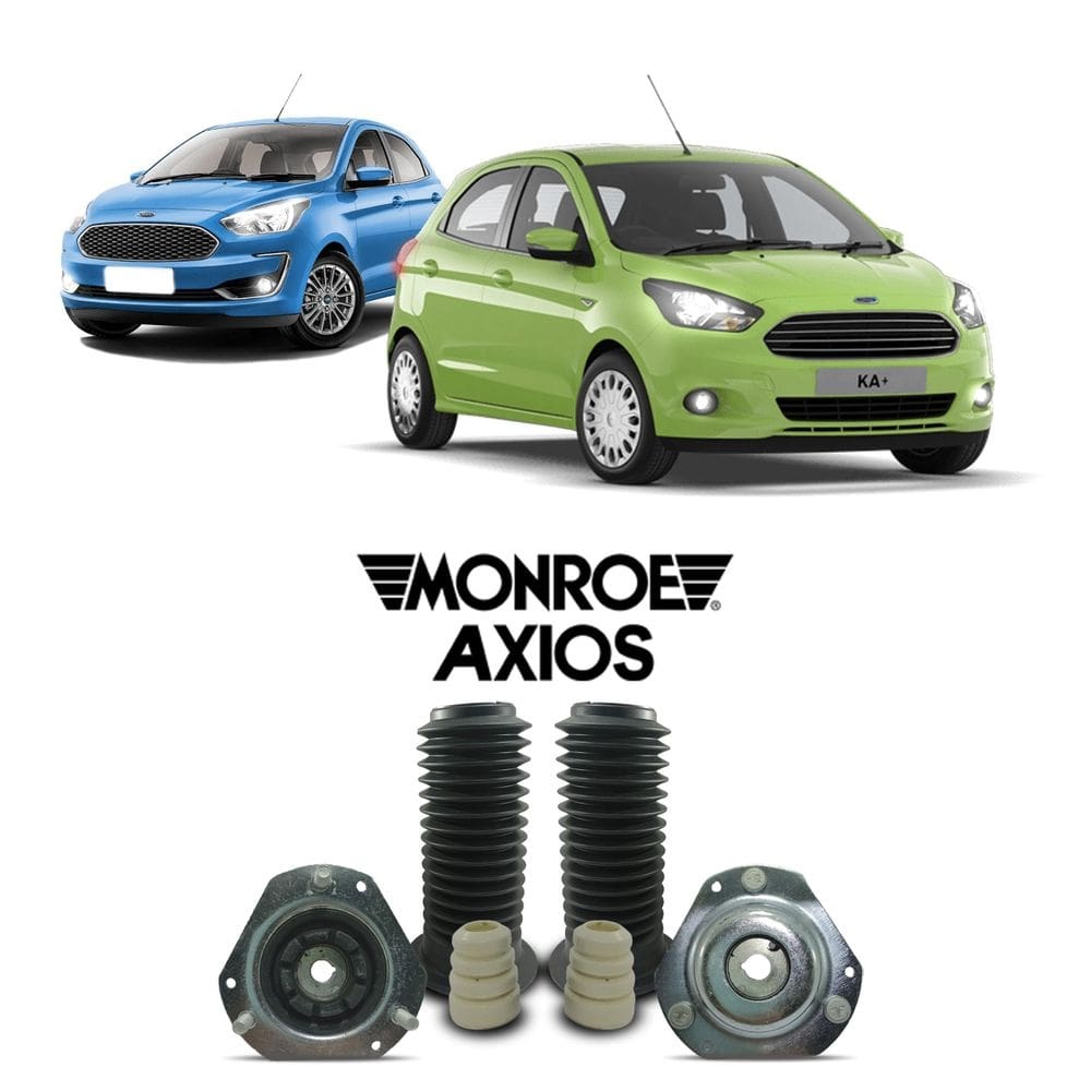 2 kit batente suspensão dianteira ka hatch 2018 19