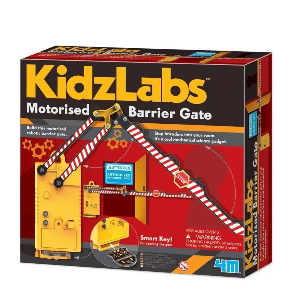 Cancela motorizada - brinquedo educativo 4m