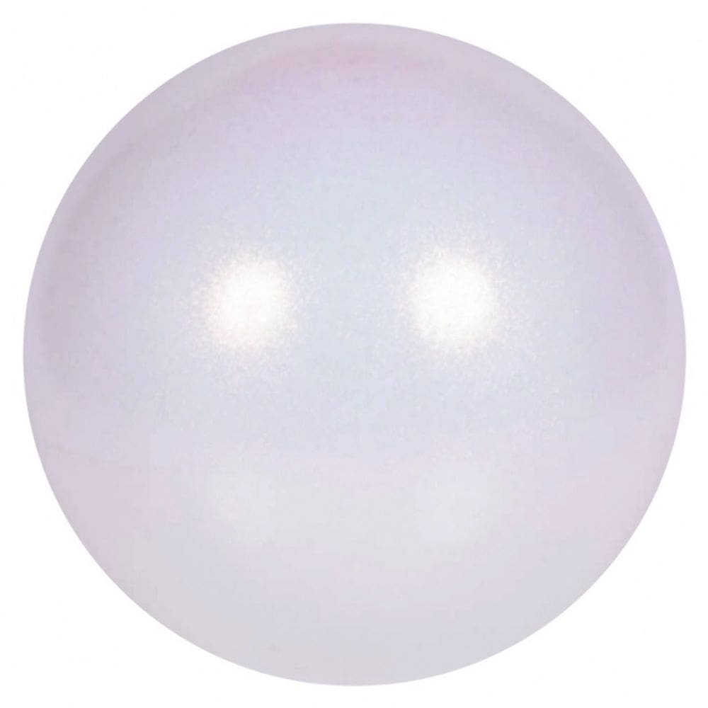 Bola de vinil lisa grande branco   kit com 10 un.  .