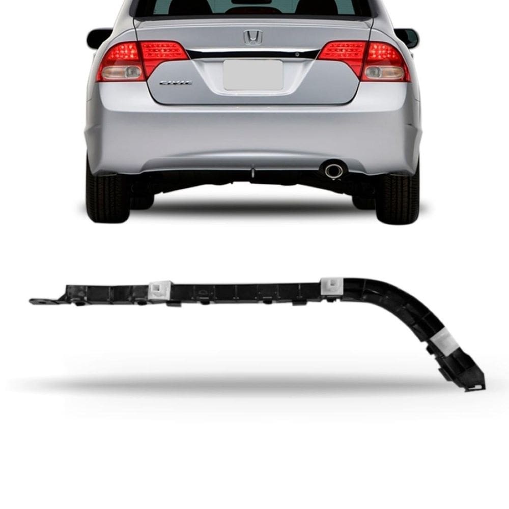 Guia suporte parachoque traseiro new civic 2008 a 2012