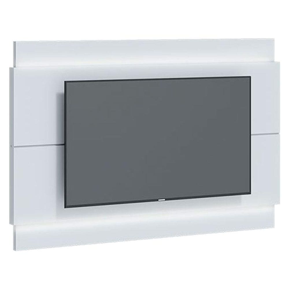 Painel para TV Classic 1.4 Branco Acetinado com Led – Imcal