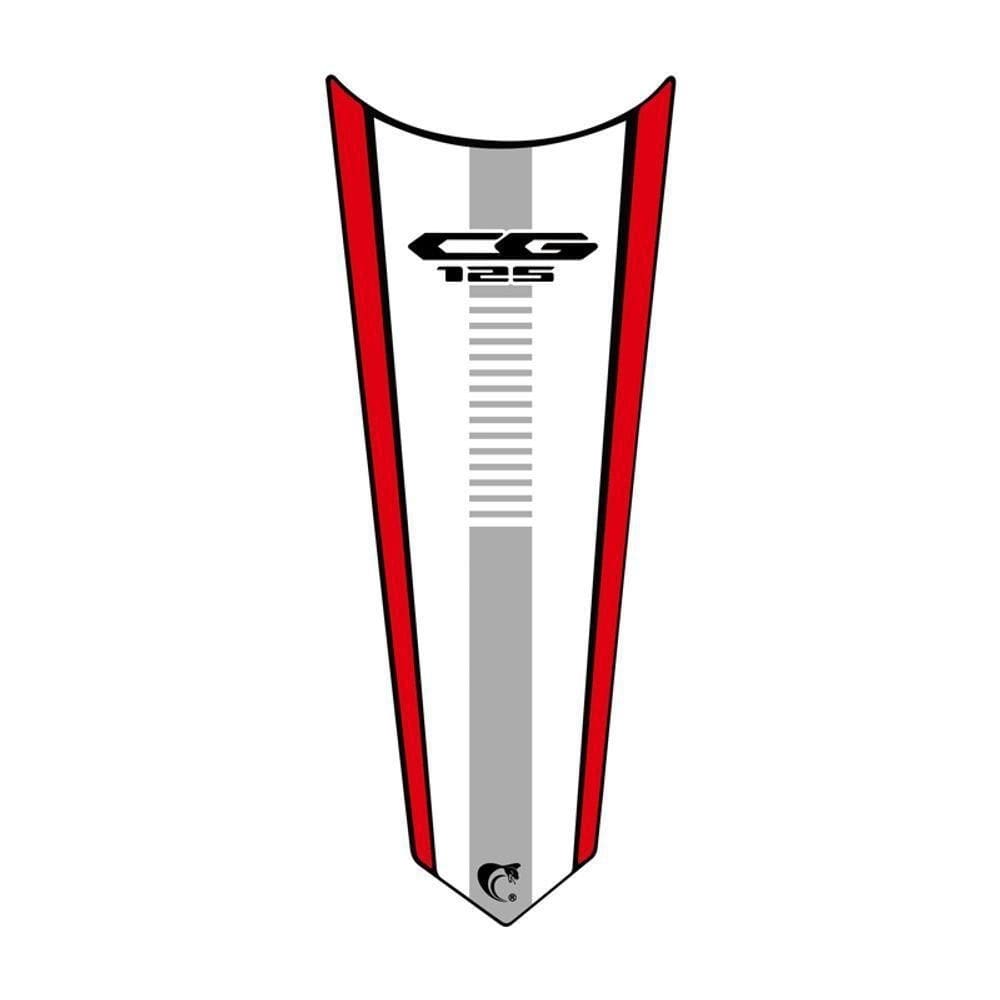 Adesivo Faixa Gravata Tanque Moto Cg Titan 125/150/160 Vermelho Cor Cg 125