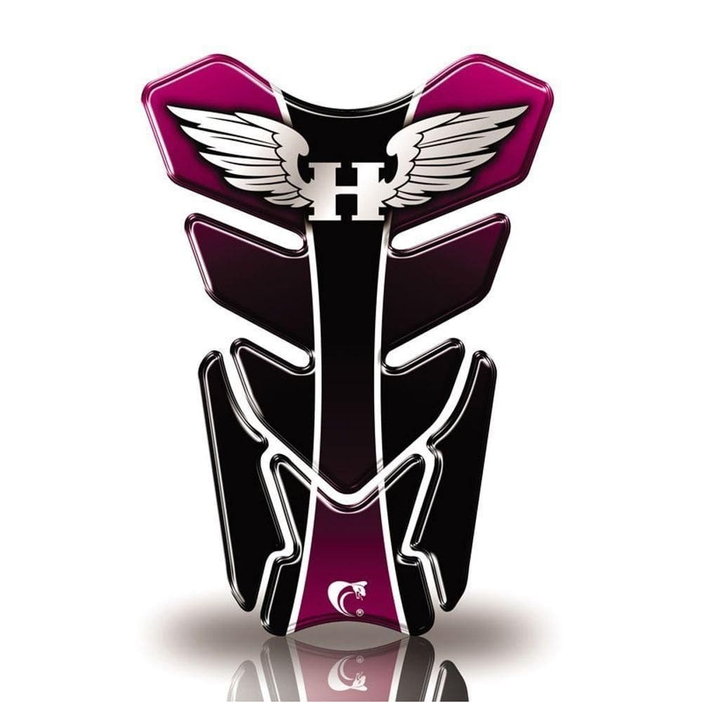 Protetor De Tanque Adesivo Moto Honda Asa Rosa Pink