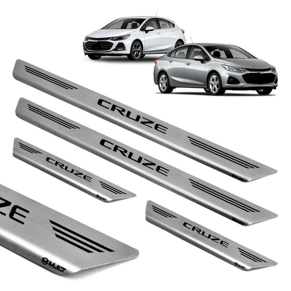 Soleira aço inox escovado porta mult cruze 2020