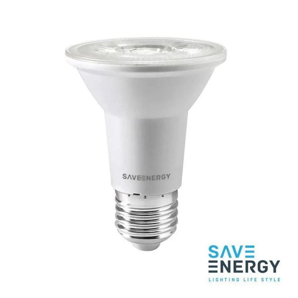 Lampada Par20 Led Branco Frio 6500K Kit 8 Peças