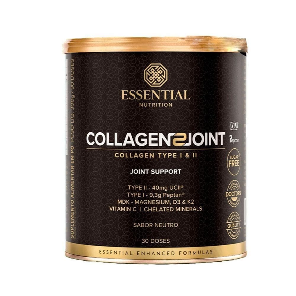 Colágeno collagen 2 joint neutro essential nutrition 300g
