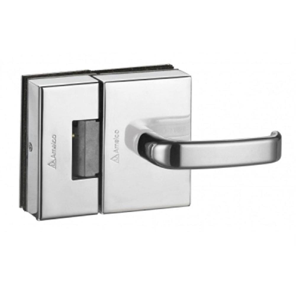 Fechadura Amelco Para Porta De Vidro Abertura Interna