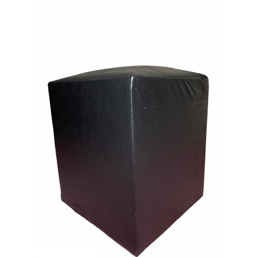 Banqueta puff sala decorativo pufe para quarto puf quadrado
