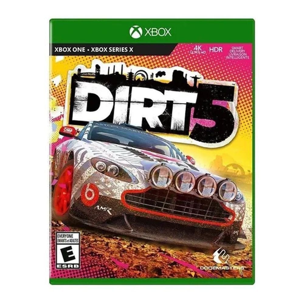 Jogo de corrida xbox one dirt 5 novo  codemasters