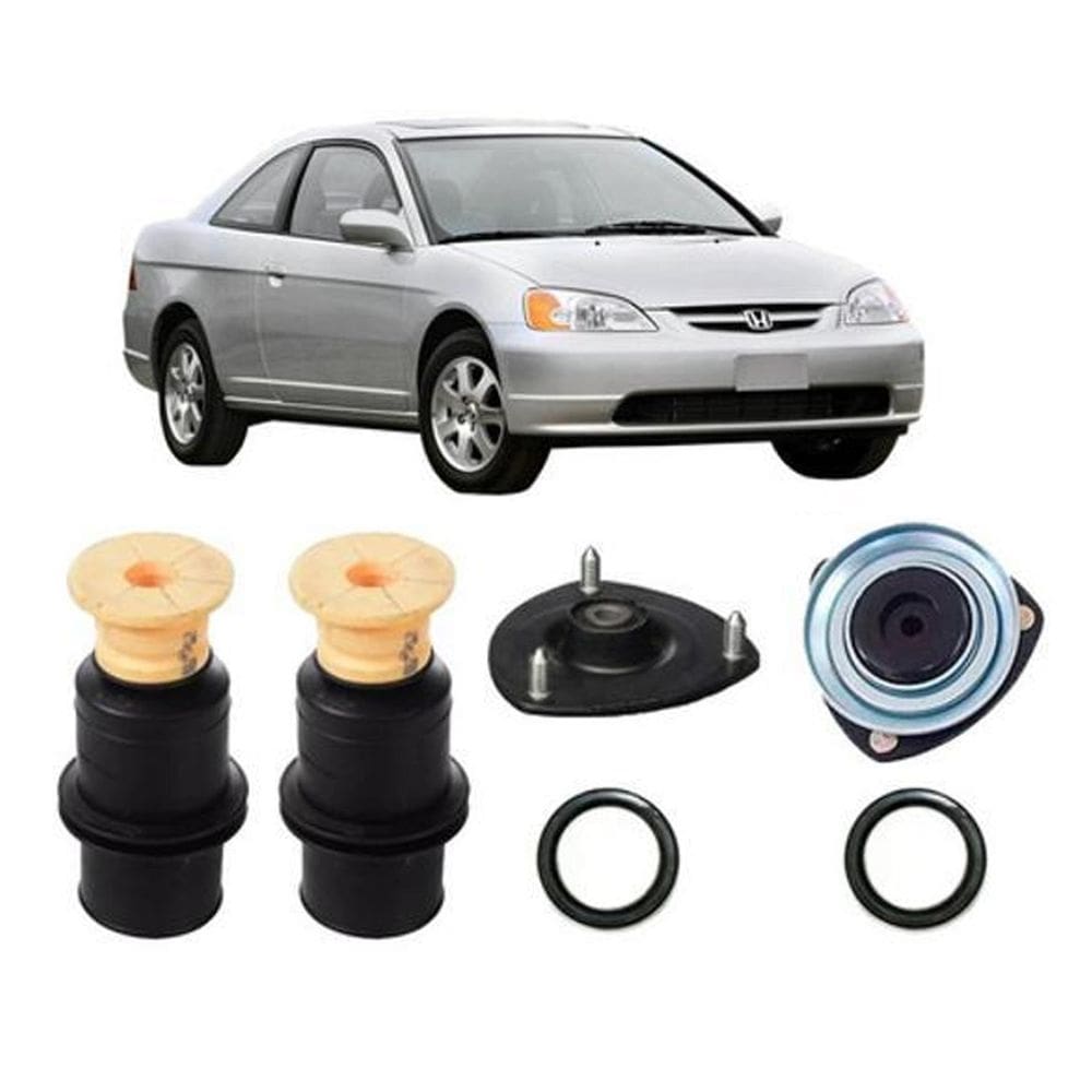 Par coxim rolamento batente coifa honda civic 2003 2004 2005