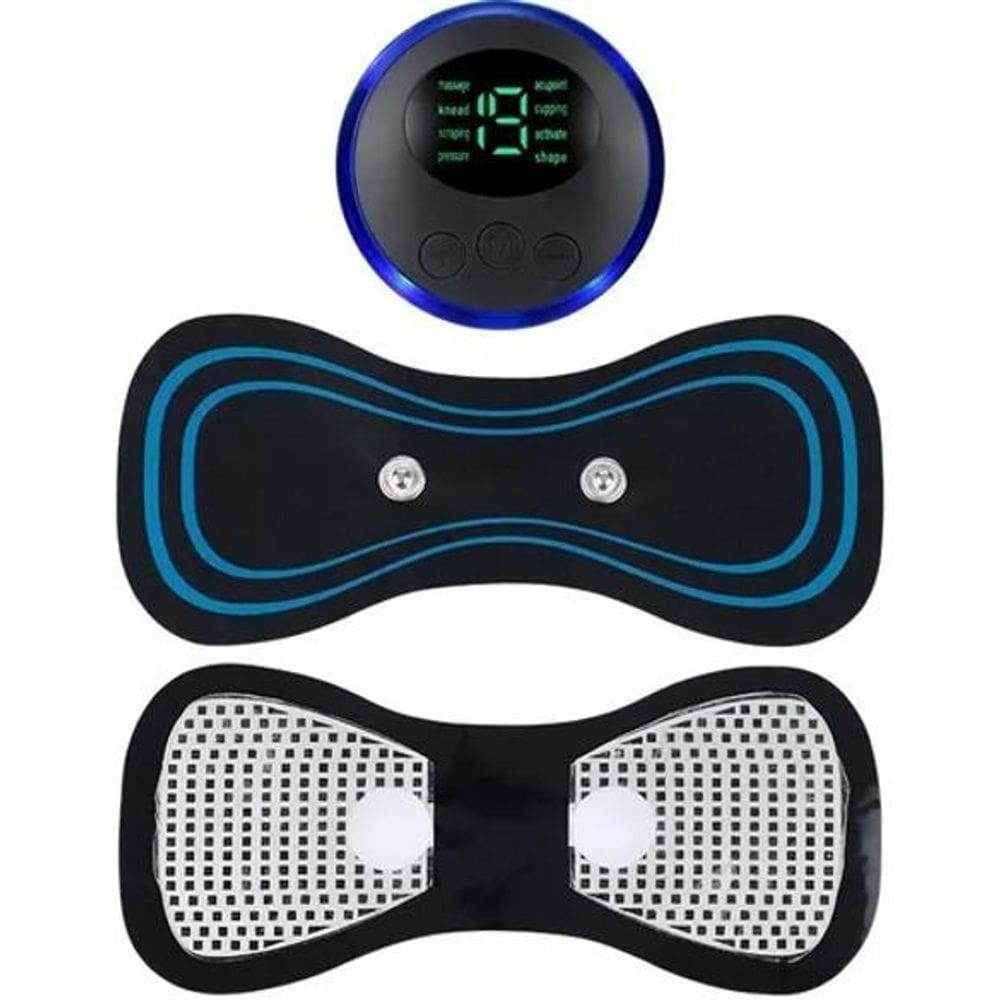 Massageador elétrico recarregável portátil dor pescoço usb