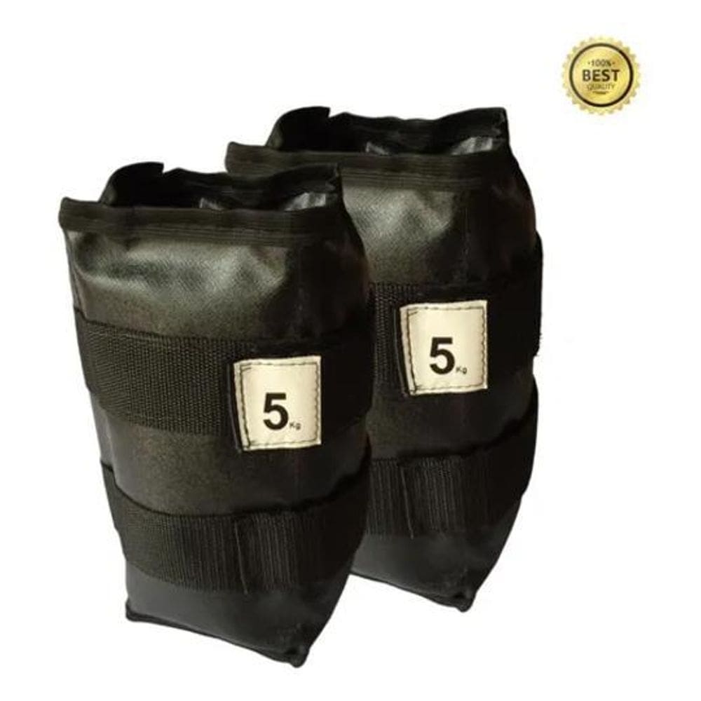 2x caneleira/ tornozeleira 5kg super premium