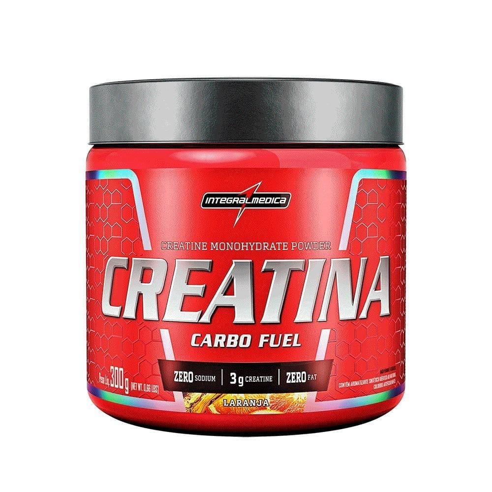 Creatina Monohidratada Laranja 300G Carbo - Integralmedica
