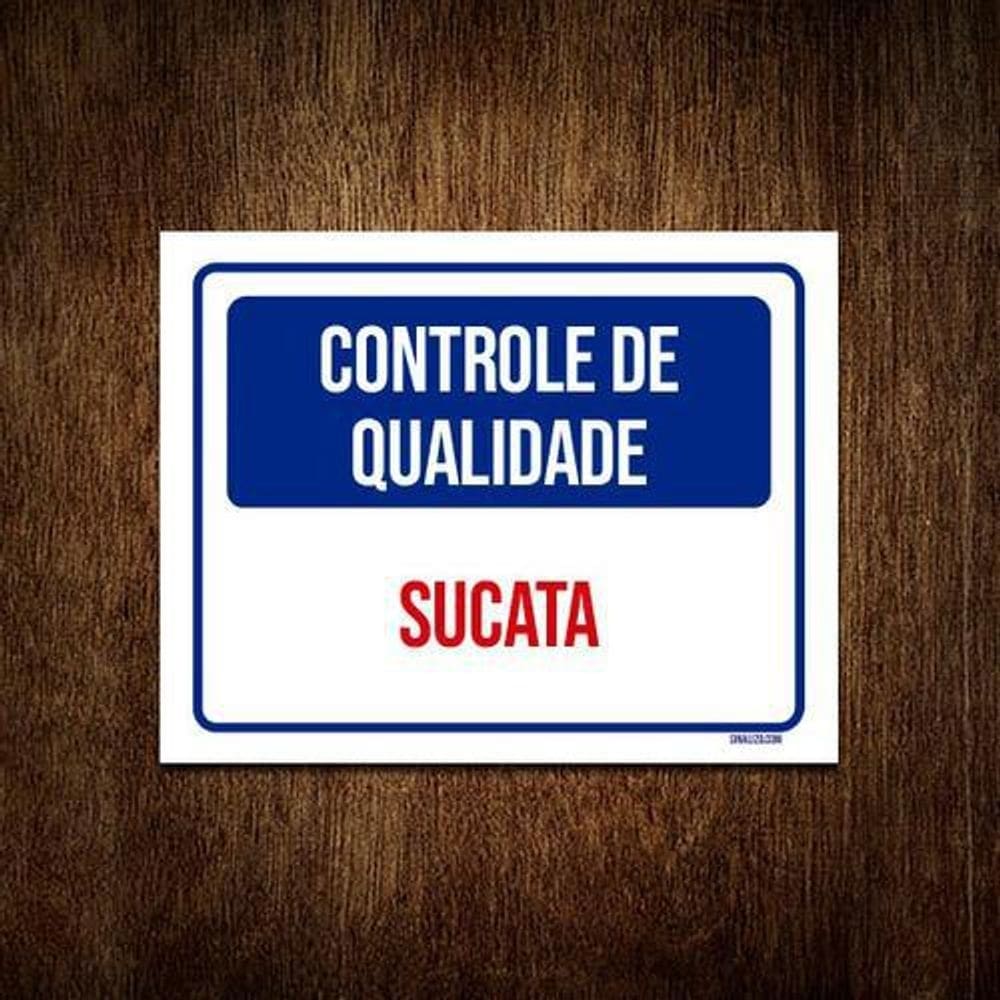 Kit 3 placas controle de qualidade