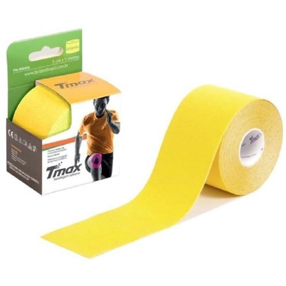 Bandagem elastica adesiva amarelo tmax
