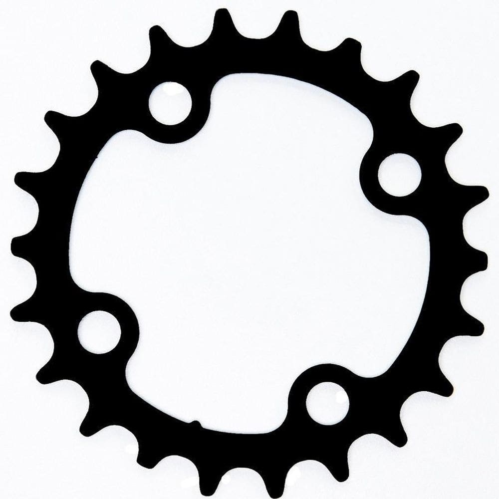 Coroa bicicleta mtb sunrace ms66 com 22 dentes 64mm aço