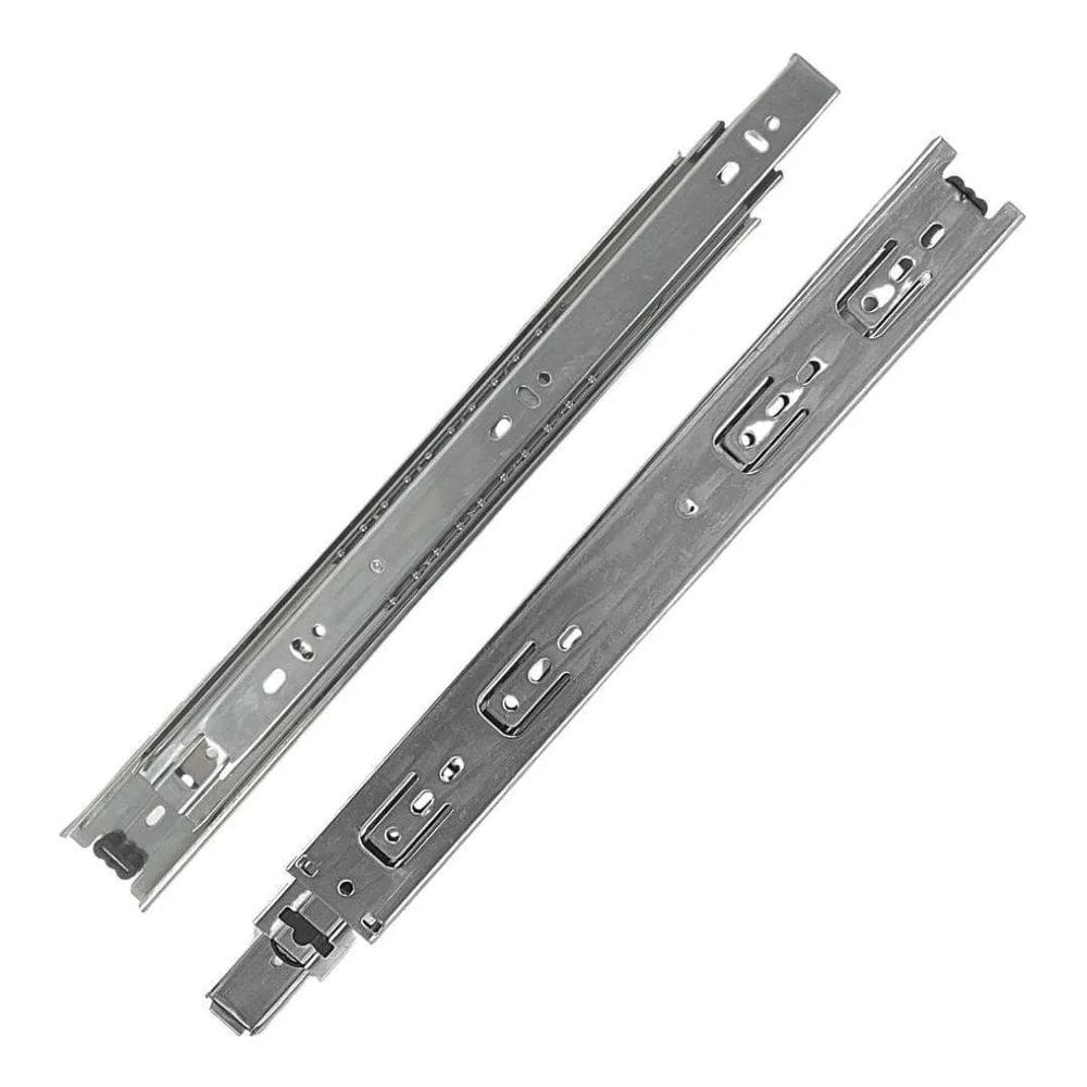 Kit 12 corrediças telescópica 50cm pesada 40kg gaveta 6 par