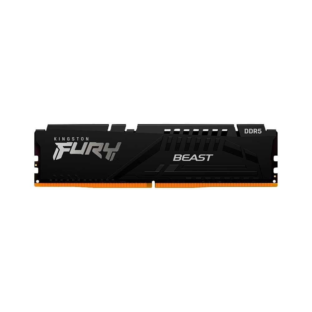Memória Ddr5 Kingston Fury Beast 16Gb, 5200Mhz, Black, Kf552c40bb-16