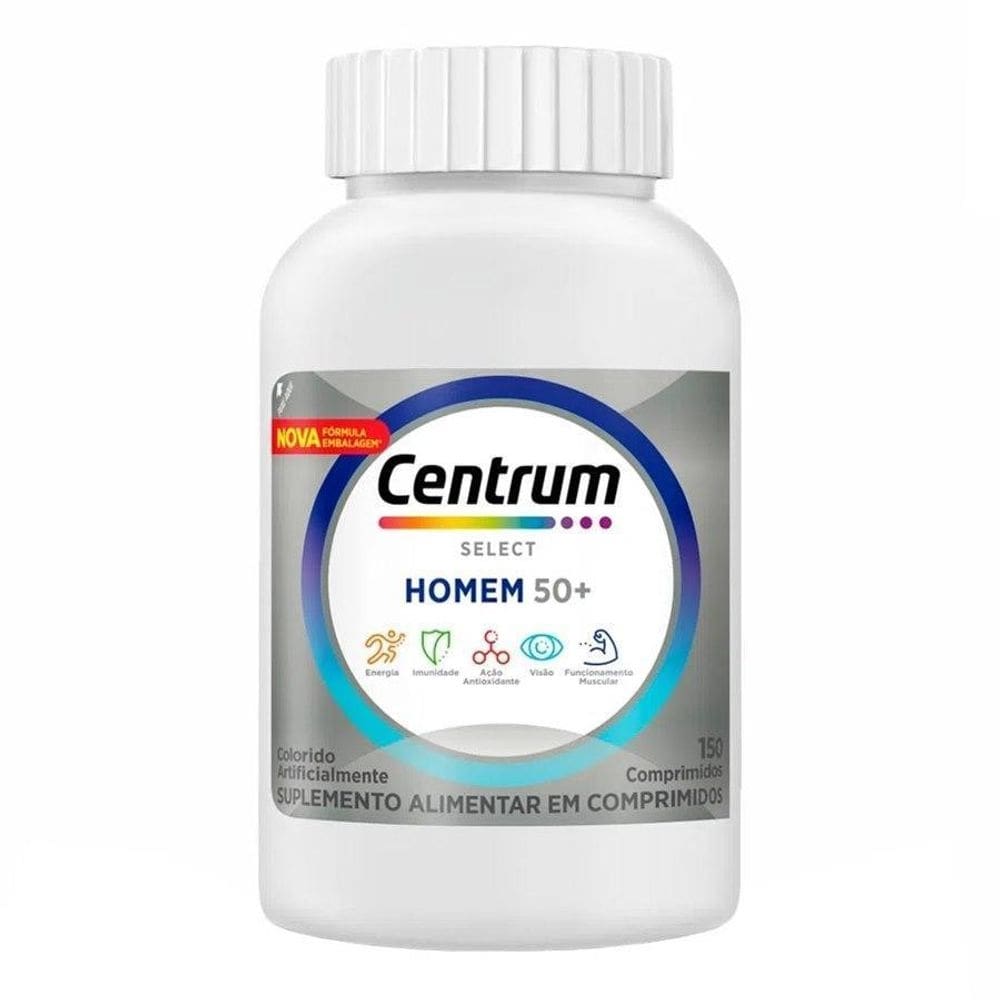 Centrum select homem com 150 comprimidos