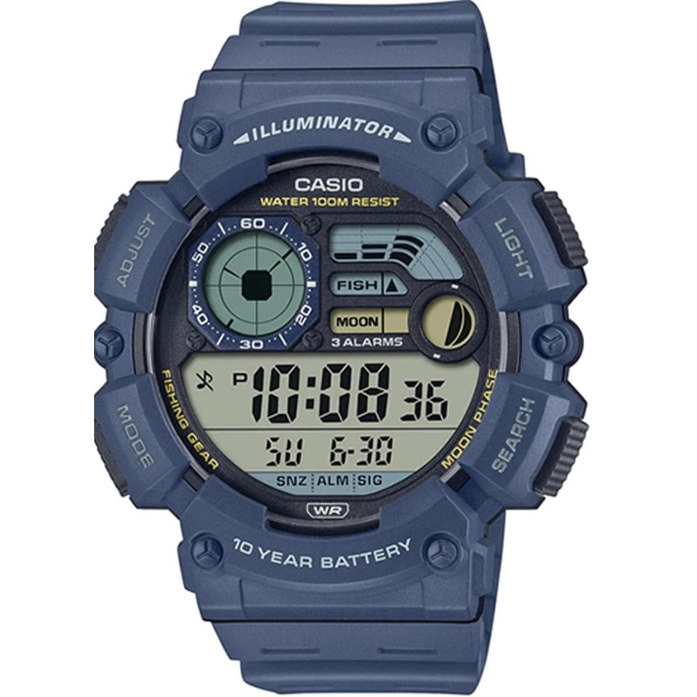 Relógio casio ws-1500h-2avdf azul