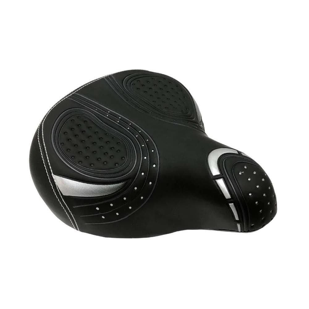 Selim com Molas de Amortecimento Barra Circular Bike Anatômico Preto