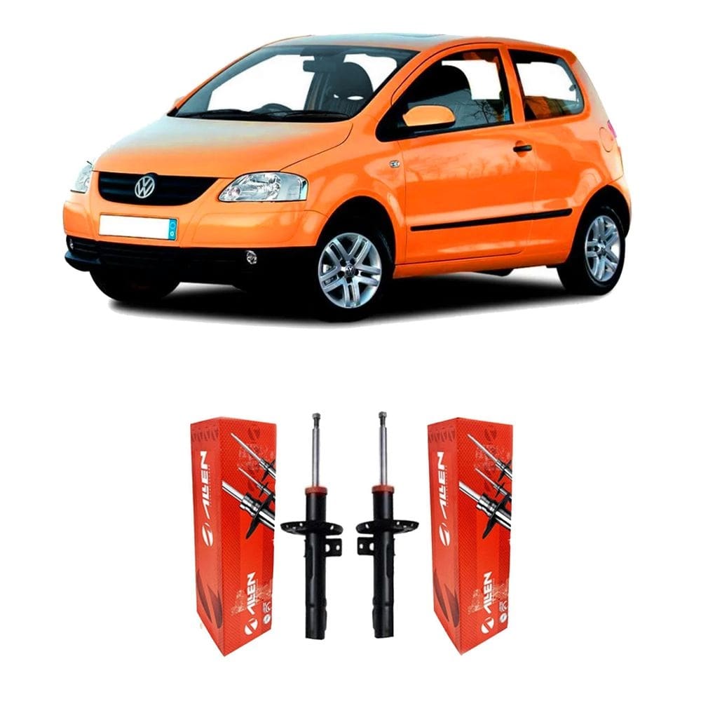 Par amortecedor suspensão dianteira vw fox 2003 2004 2005 06
