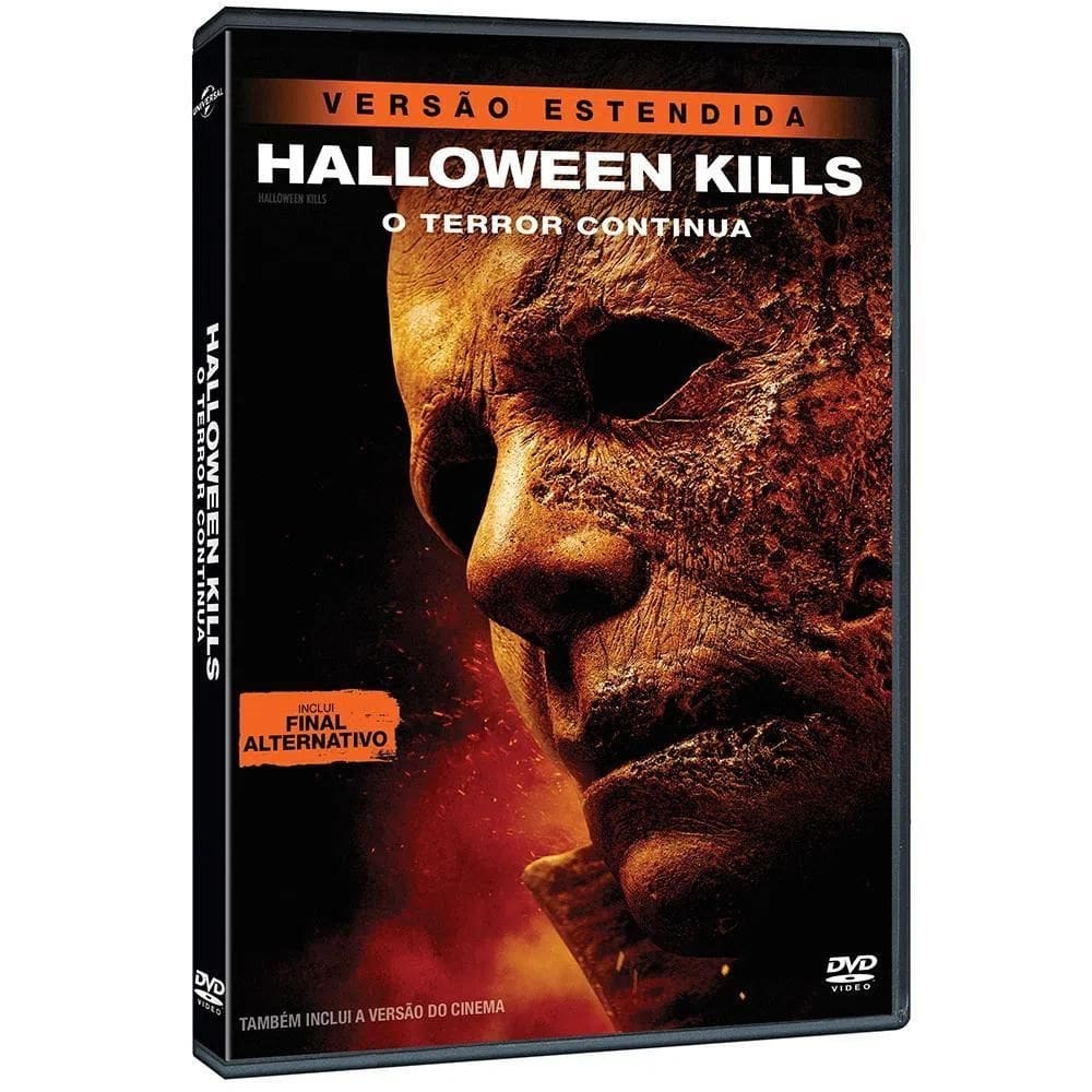 Dvd halloween kills o terror continua 2022