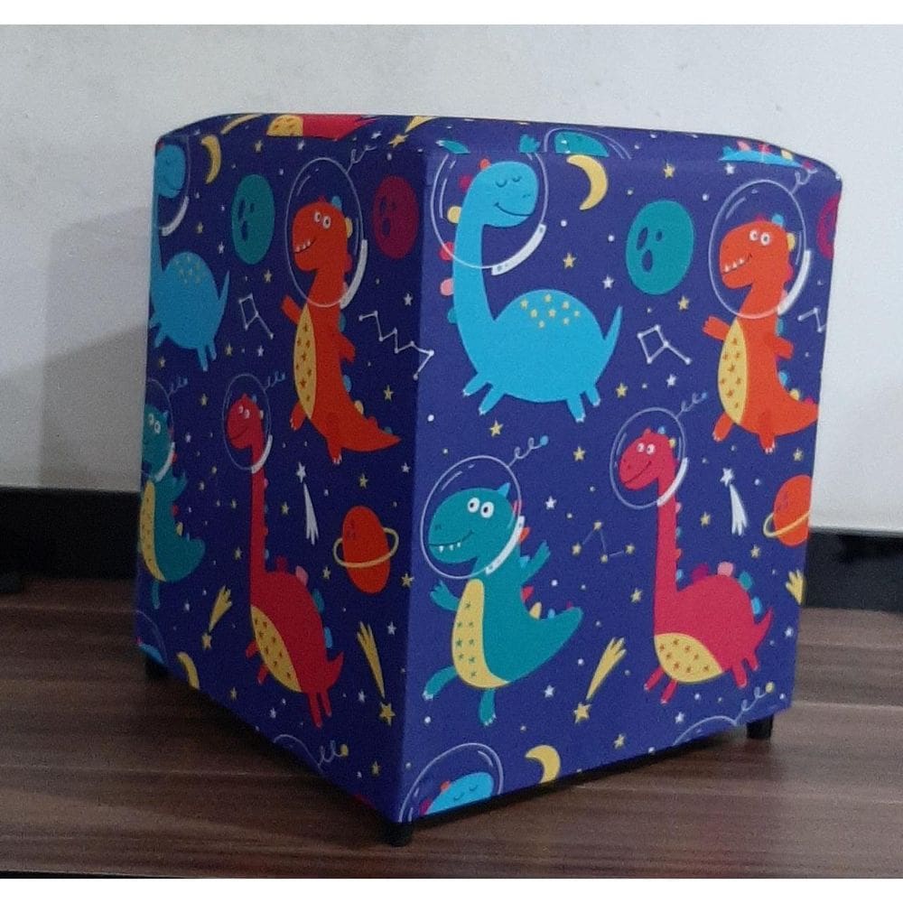 Puff Padrão Oxford -  Qd  - Juv07 - Juvenil