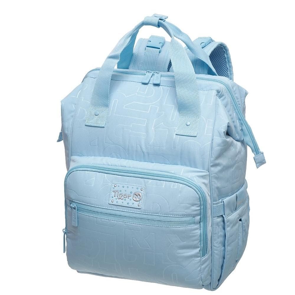 Mochila de Maternidade Tigor T Tigre Puff Marisol Azul