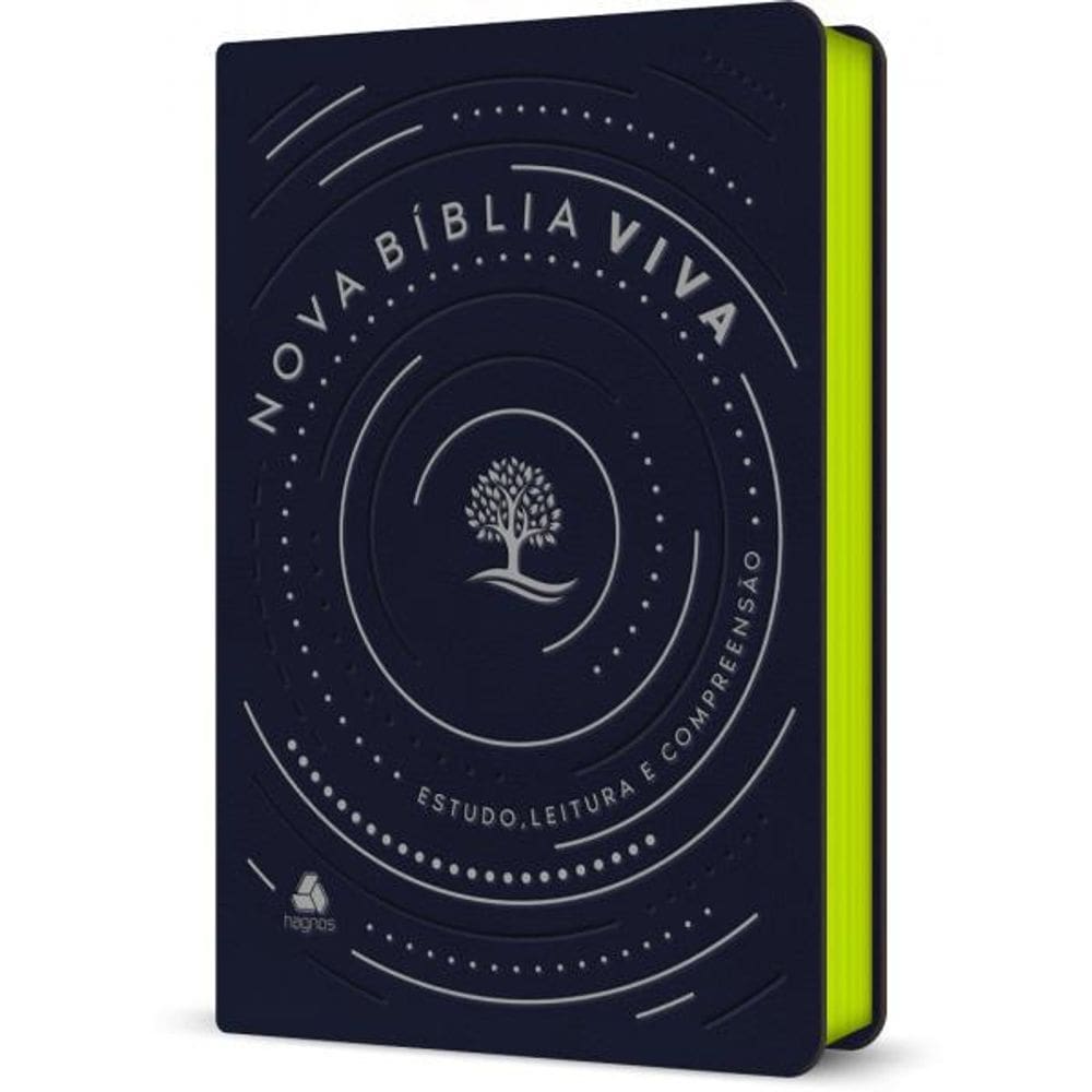 Livro Nova Bíblia Viva Estudo, Leitura E Compreensão Moderna
