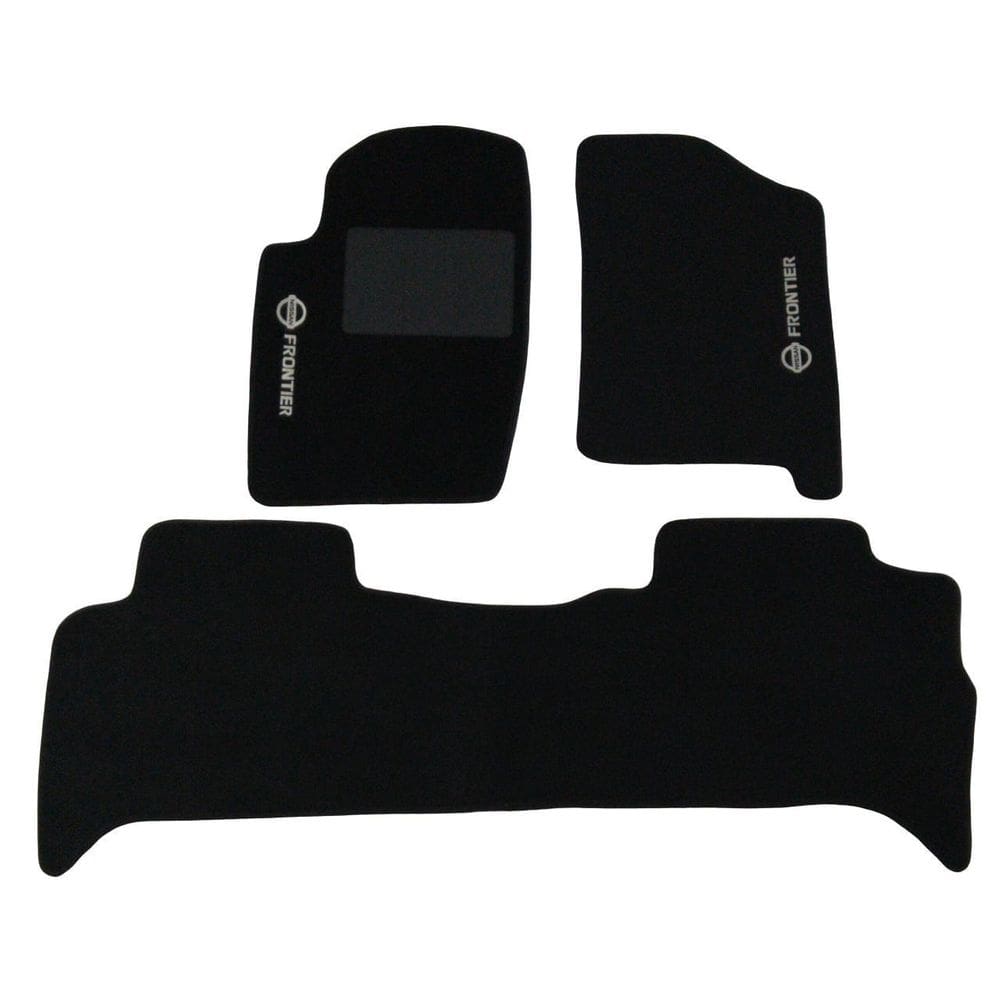 Tapete automotivo carpete linha luxo nissan frontier