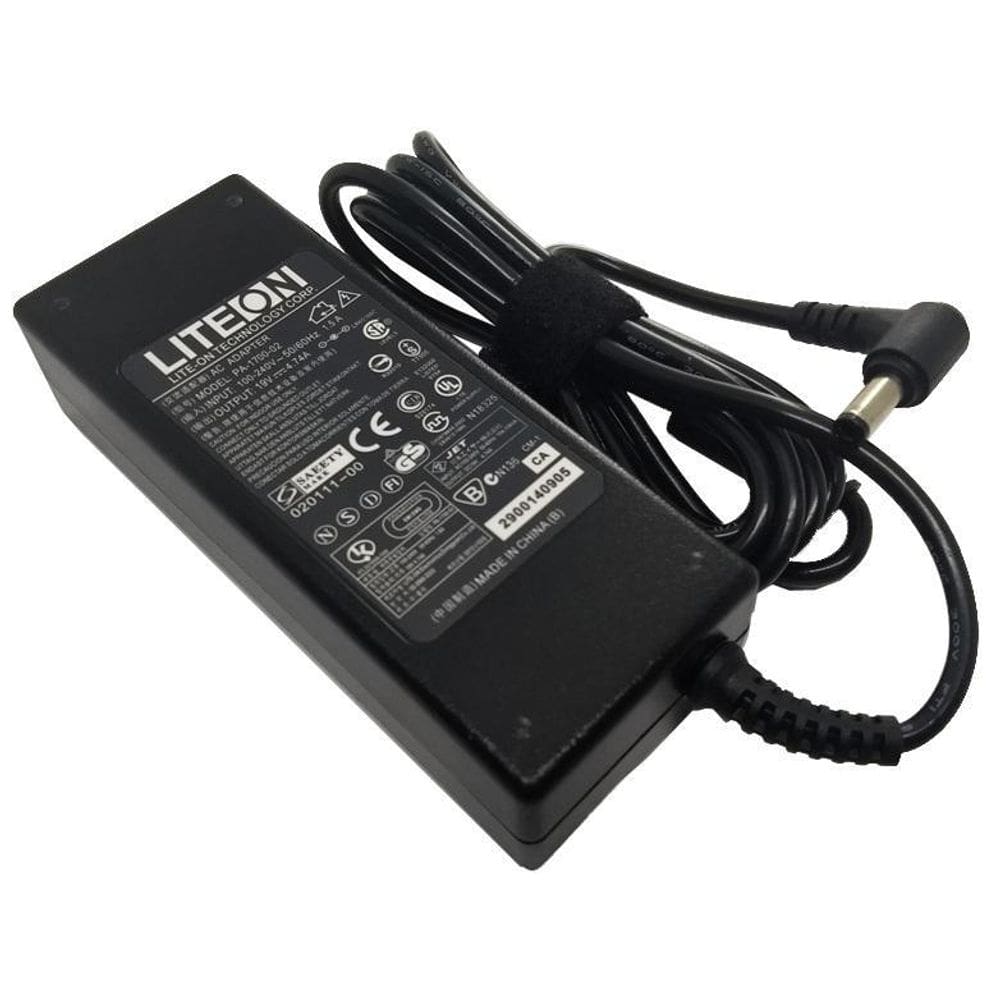 Fonte p/ asus itautec philco 19v 4,74a 90w plug 5.5 x 2.5mm
