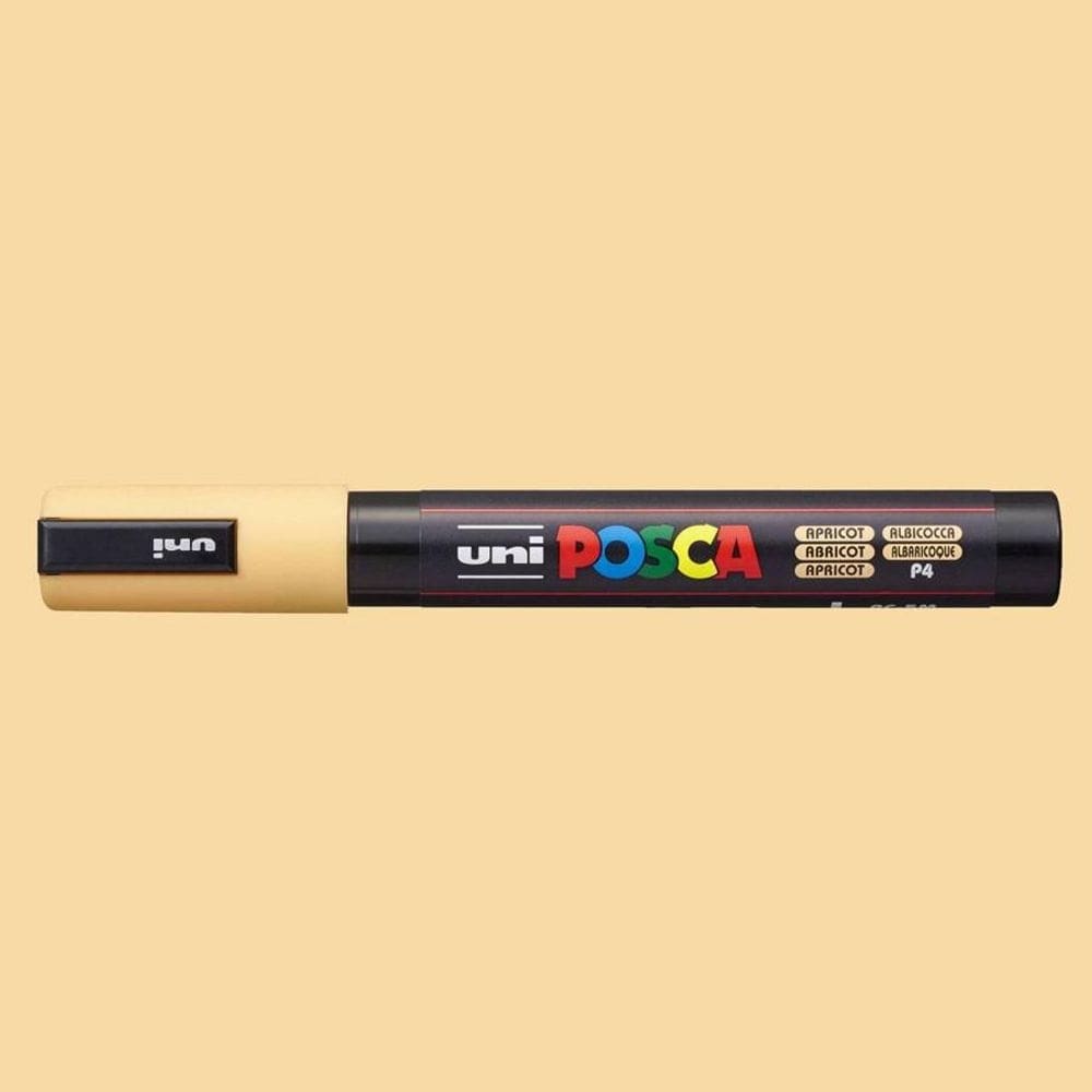 Caneta posca pc-5m amarelo palha ponta 1.8 a 2.5mm