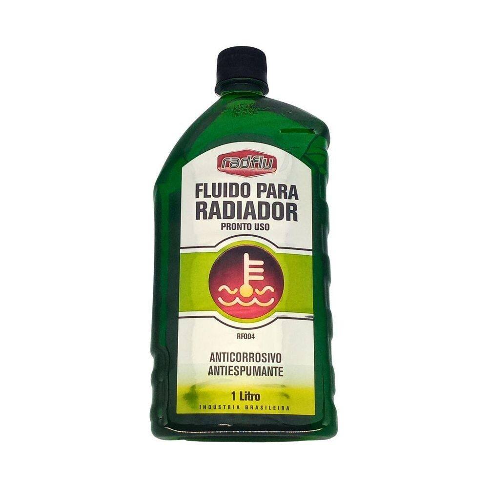 Aditivo Fluido Radiador Protetor Pronto Uso Verde 1 Litro 1L