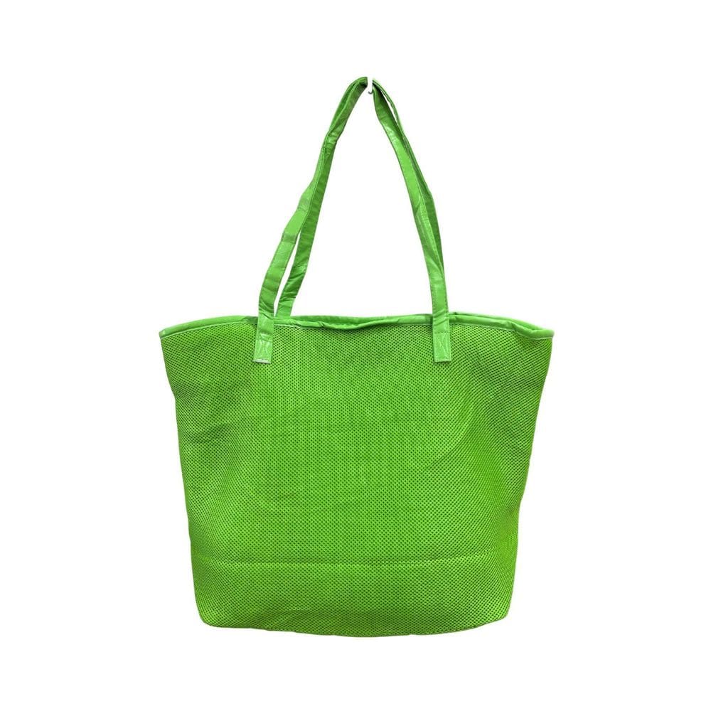 Bolsa Fem Praia Tela Laranja Spb&Sjw Sol-2433 - Verde