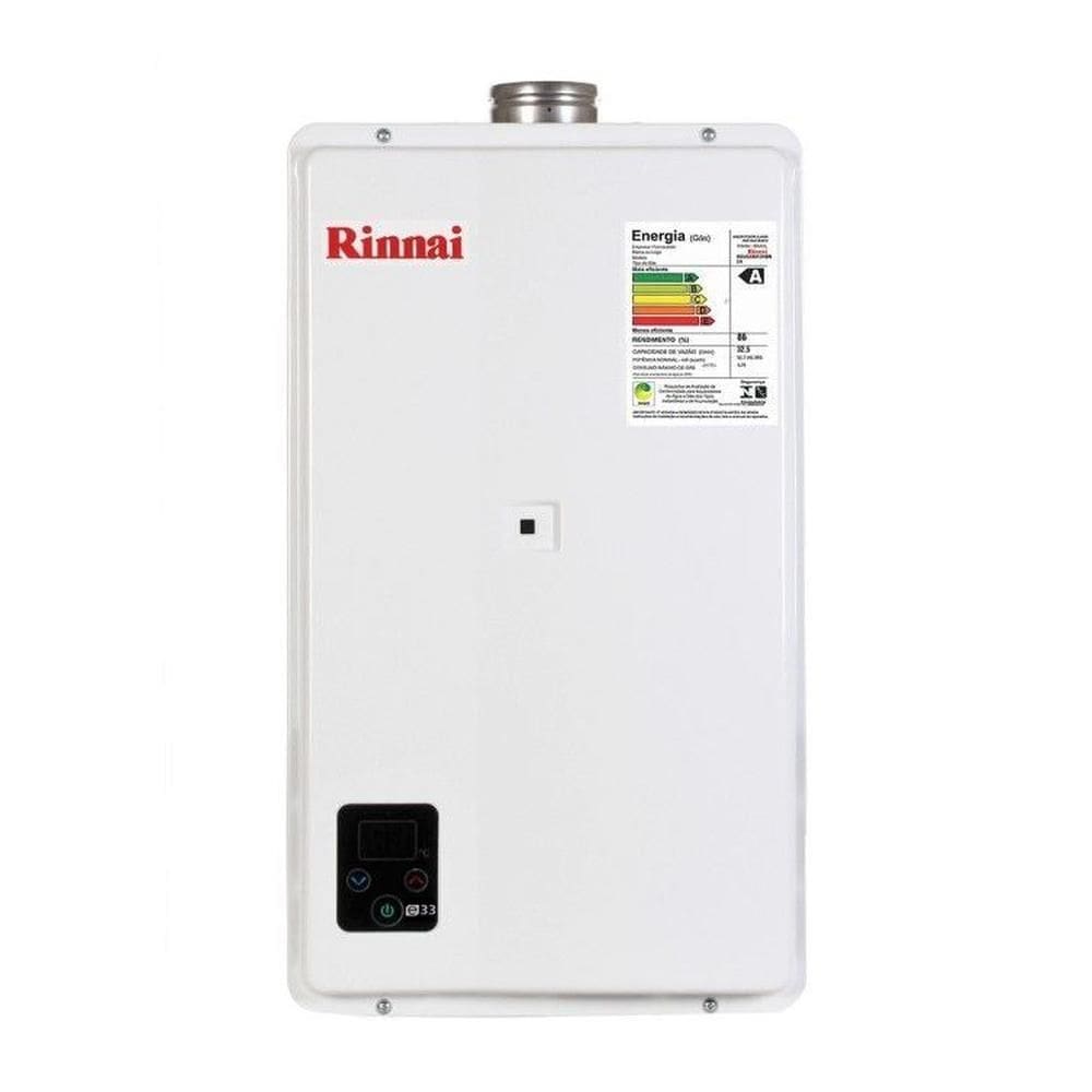 Aquecedor De Agua A Gás Reu 2402 Gn 32,5L Branco Bivolt