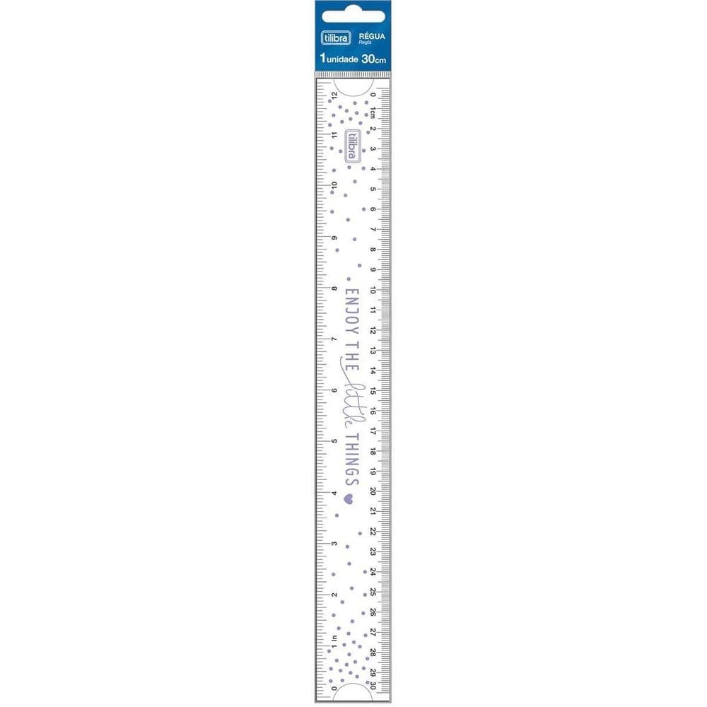 Régua flexível decorado 30cm tilibra 203068