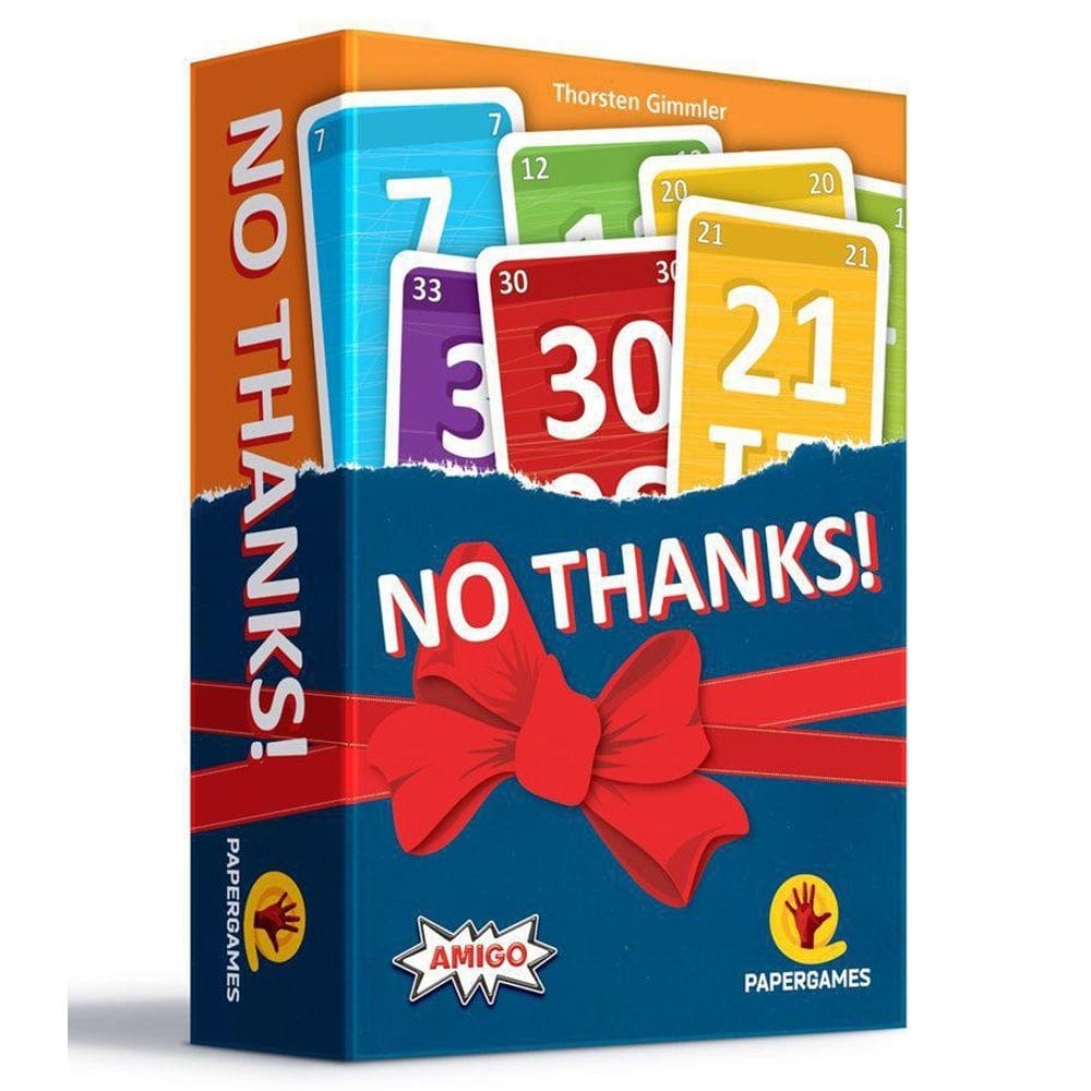 Jogo de Cartas No Thanks - Papergames 2-4 Jogadores