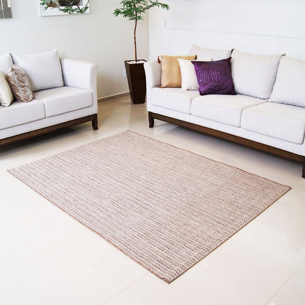 Tapete Sisal Flor da Paixão 150 x 200 cm - Rayza