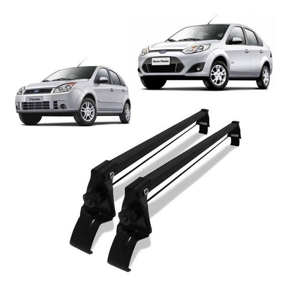 Rack teto fiesta hatch e sedan 2002 a 2014 para carga vhip