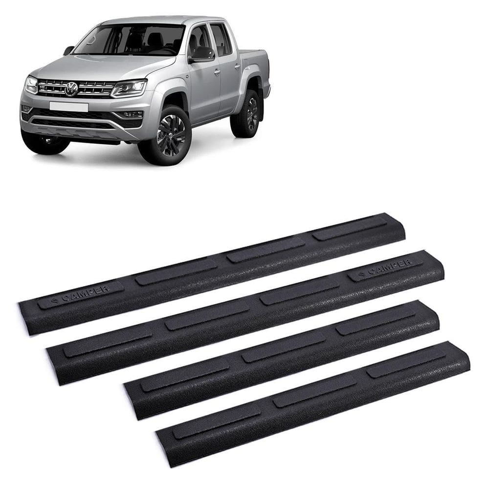 Soleira porta plástico injetado preto amarok dupla