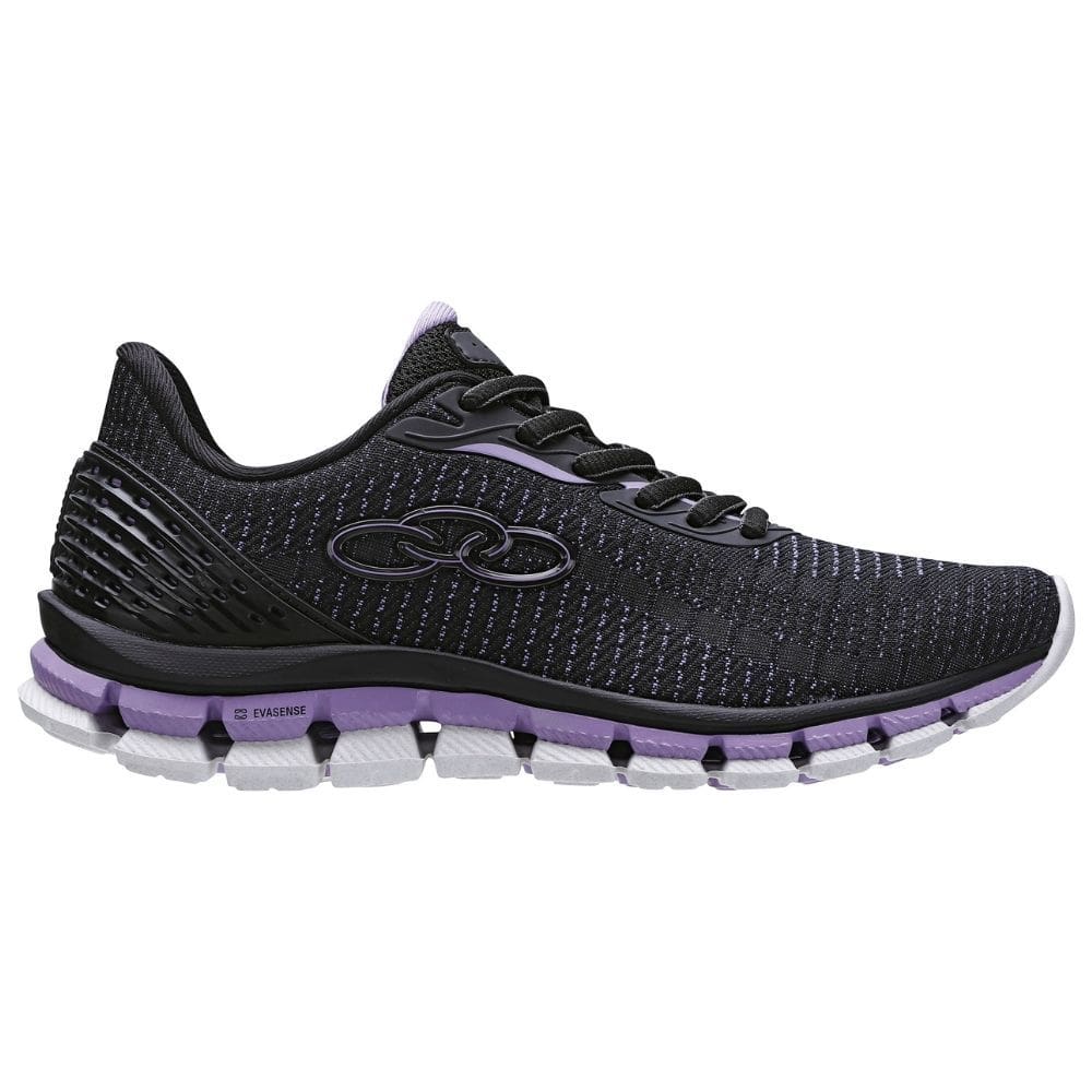 Tênis Olympikus Estilo 2 Feminino - Preto/Roxo