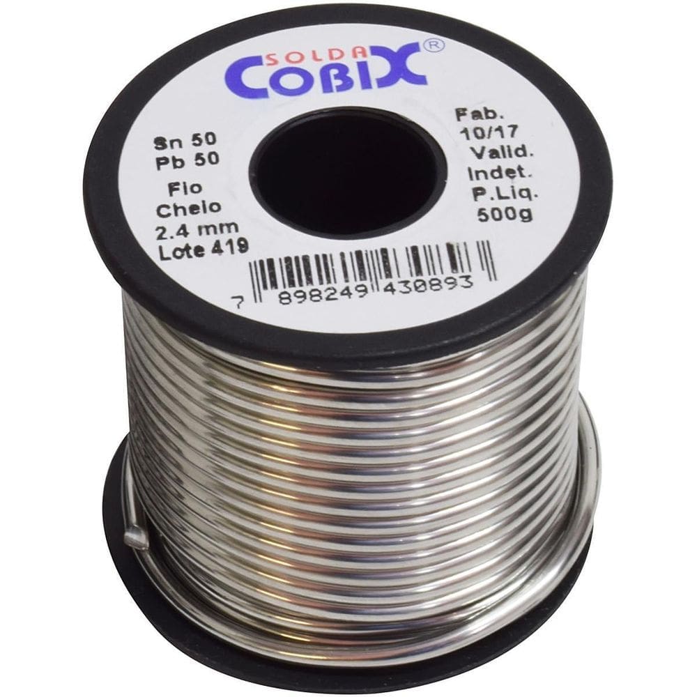 Solda carretel 2,4mm 50x50 500g