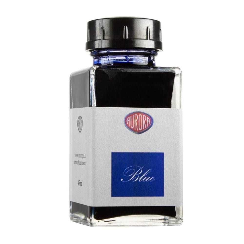 Tinta Caneta Tinteiro Aurora 45mL Azul Real