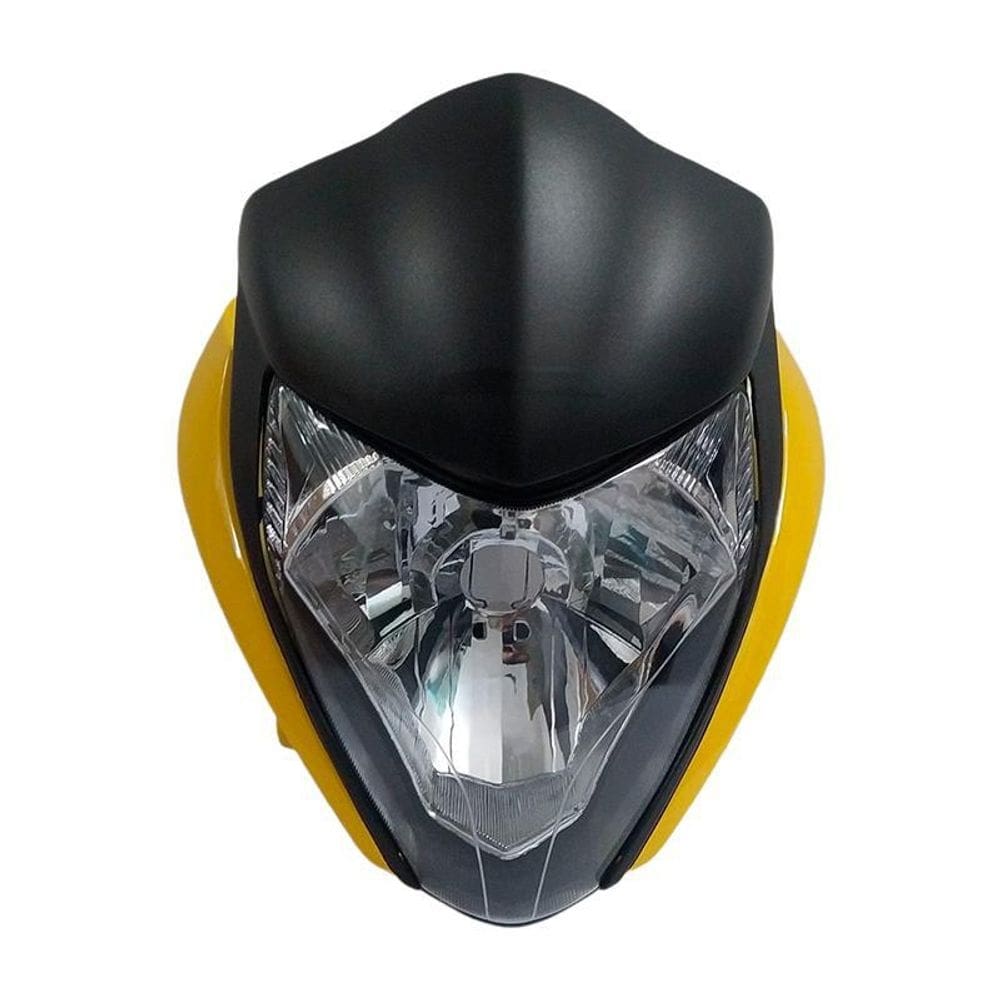 Farol completo cb 300 2012 a 2013 amarelo - foco