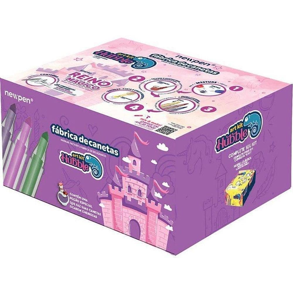 Kit Canetas Perfumadas Art Hubble - 10 Canetas | 20 Cores